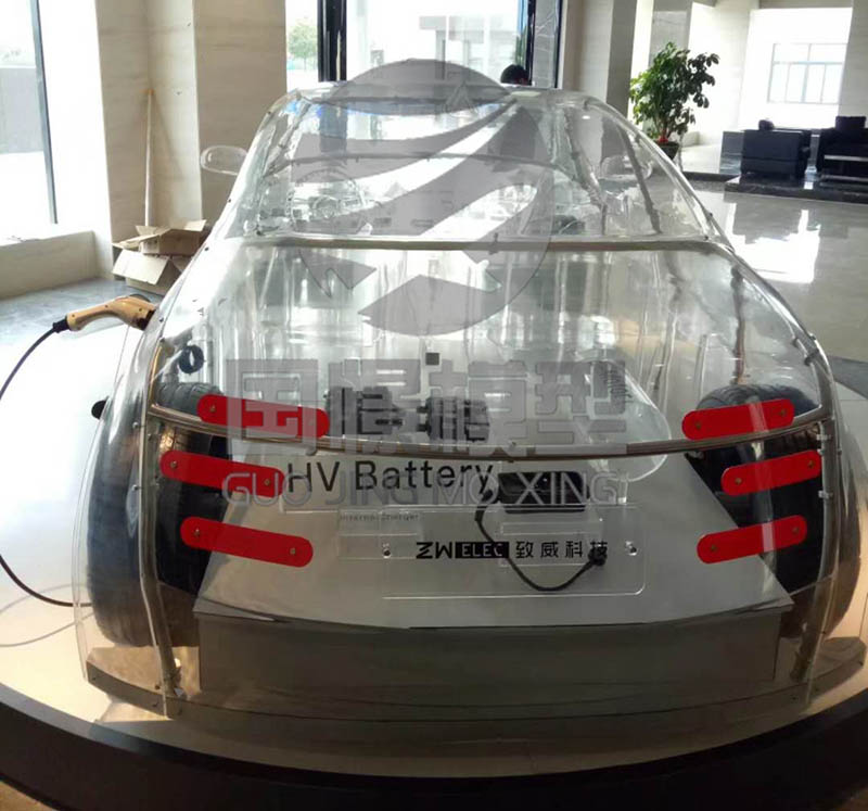 石林透明车模型