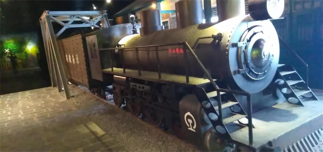 石林蒸汽火车模型